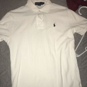 Yacht party polo Ralph Lauren white polo